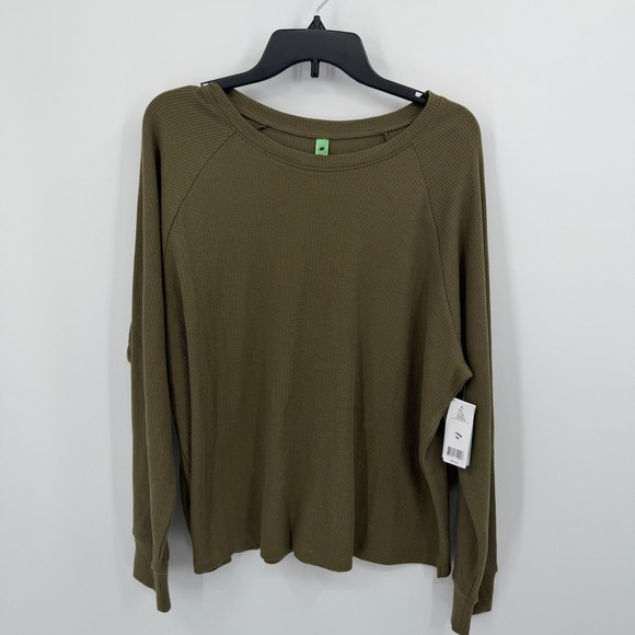 Honeydew Intimates Woodland‎ Thermal Pajama Set Long Sleeve Top Shorts XL - Picture 2 of 9